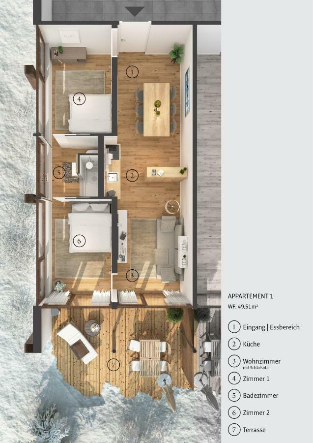 Emma'S Appartements Gerlos Dış mekan fotoğraf